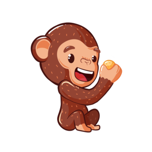 Chipi comiendo chipa